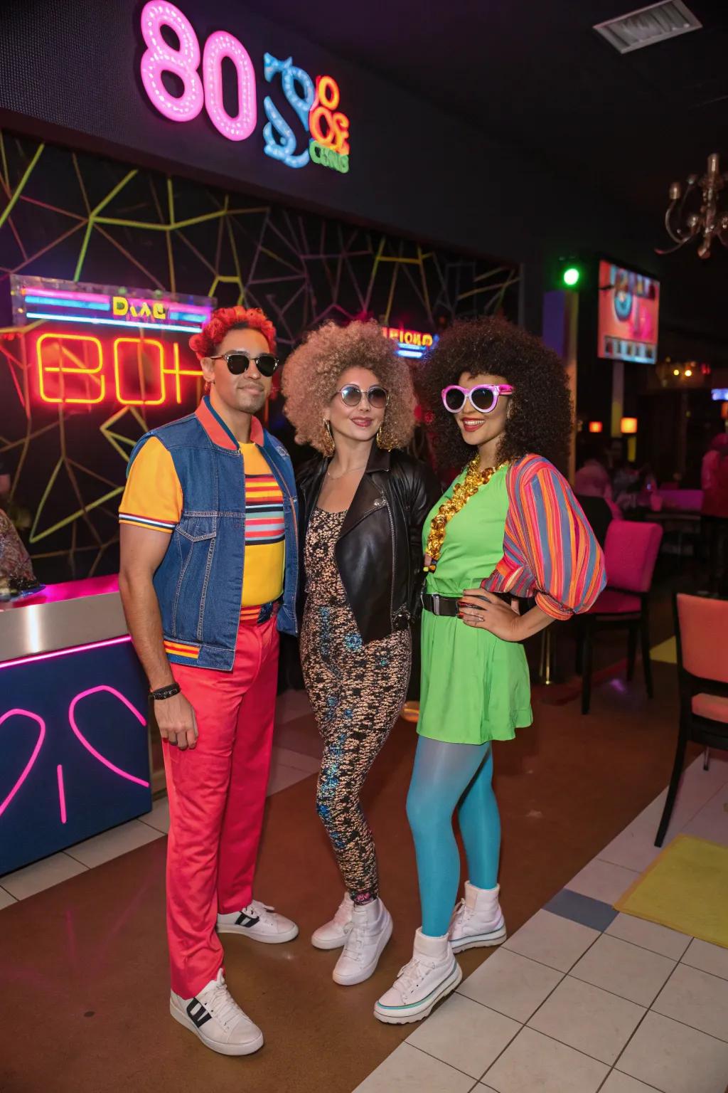 Dance back in time using an 80s flashback gathering.
