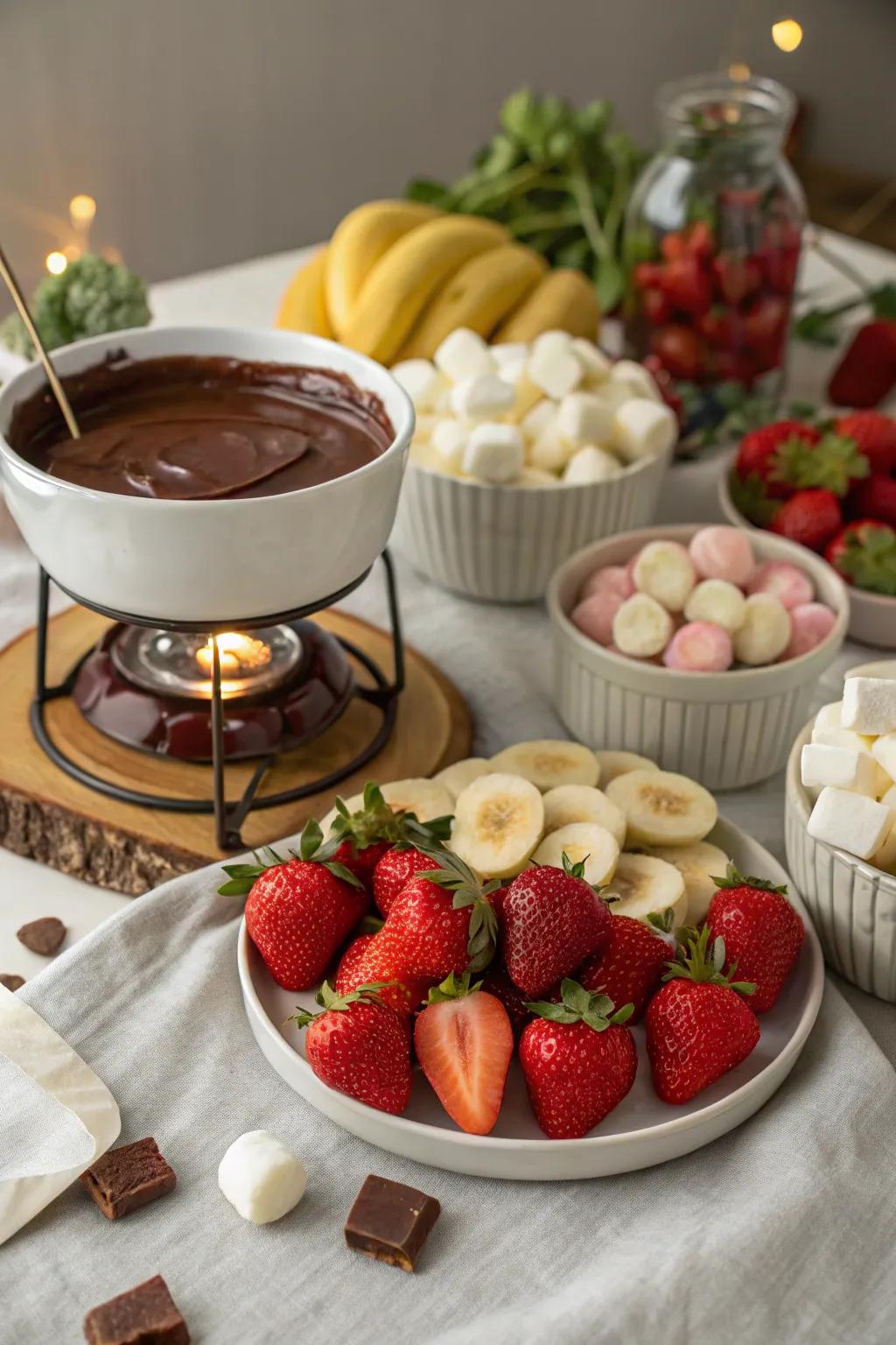 A sweet surprise adds a delightful end to the night.