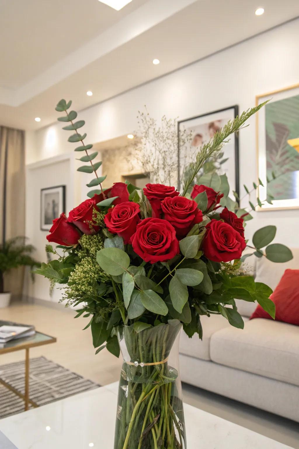 Audacious and exquisite roses making a declaration.