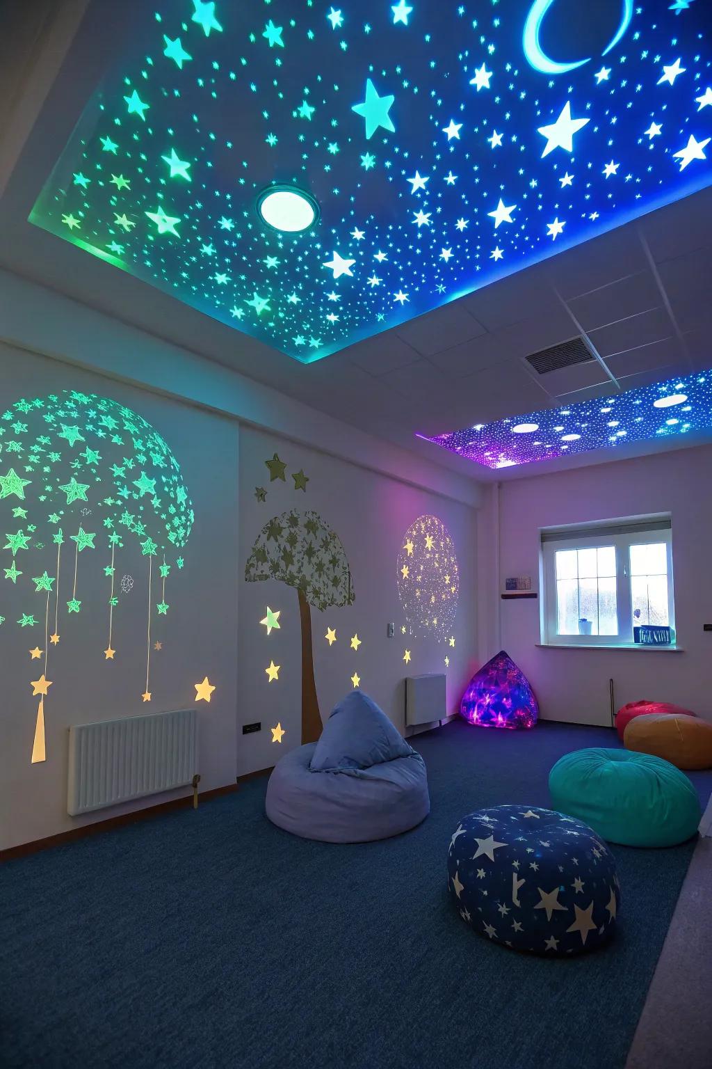 Night-glow features that create a magical ambiance.