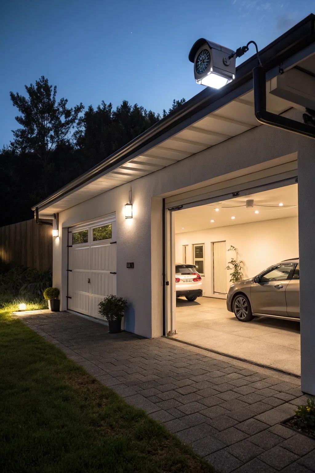 You can make your garage better by using smart technology for ease and safety.