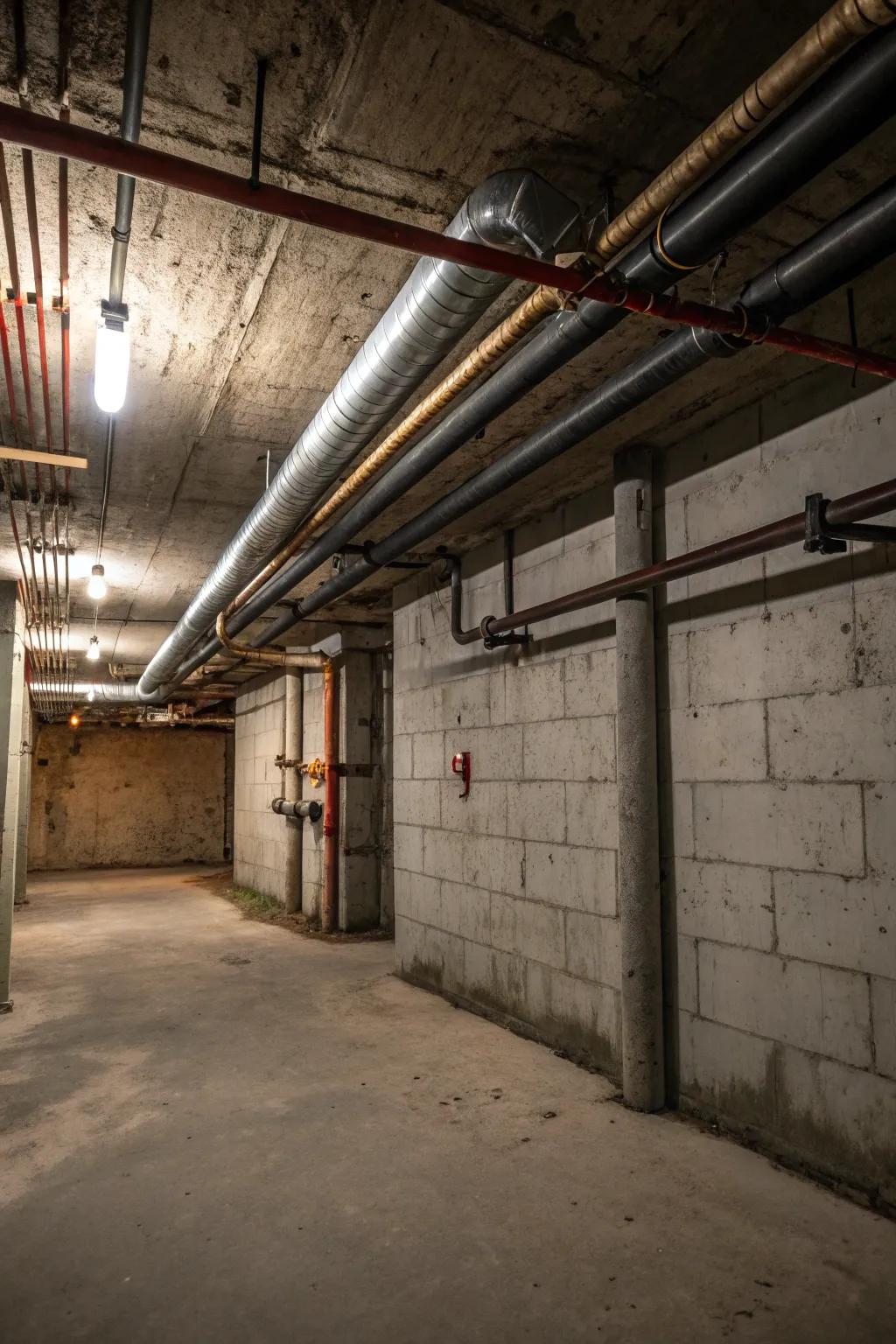 Industrial components incorporate rugged charm into your speakeasy.