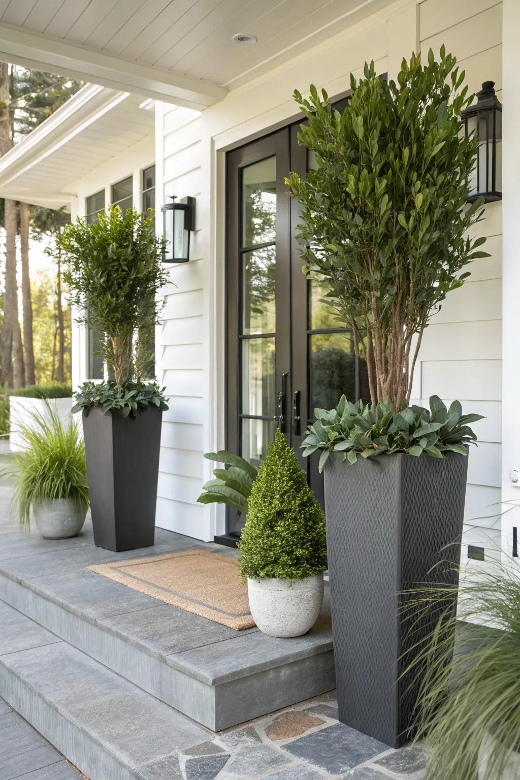 Counterfeit plants offer plants without upkeep.