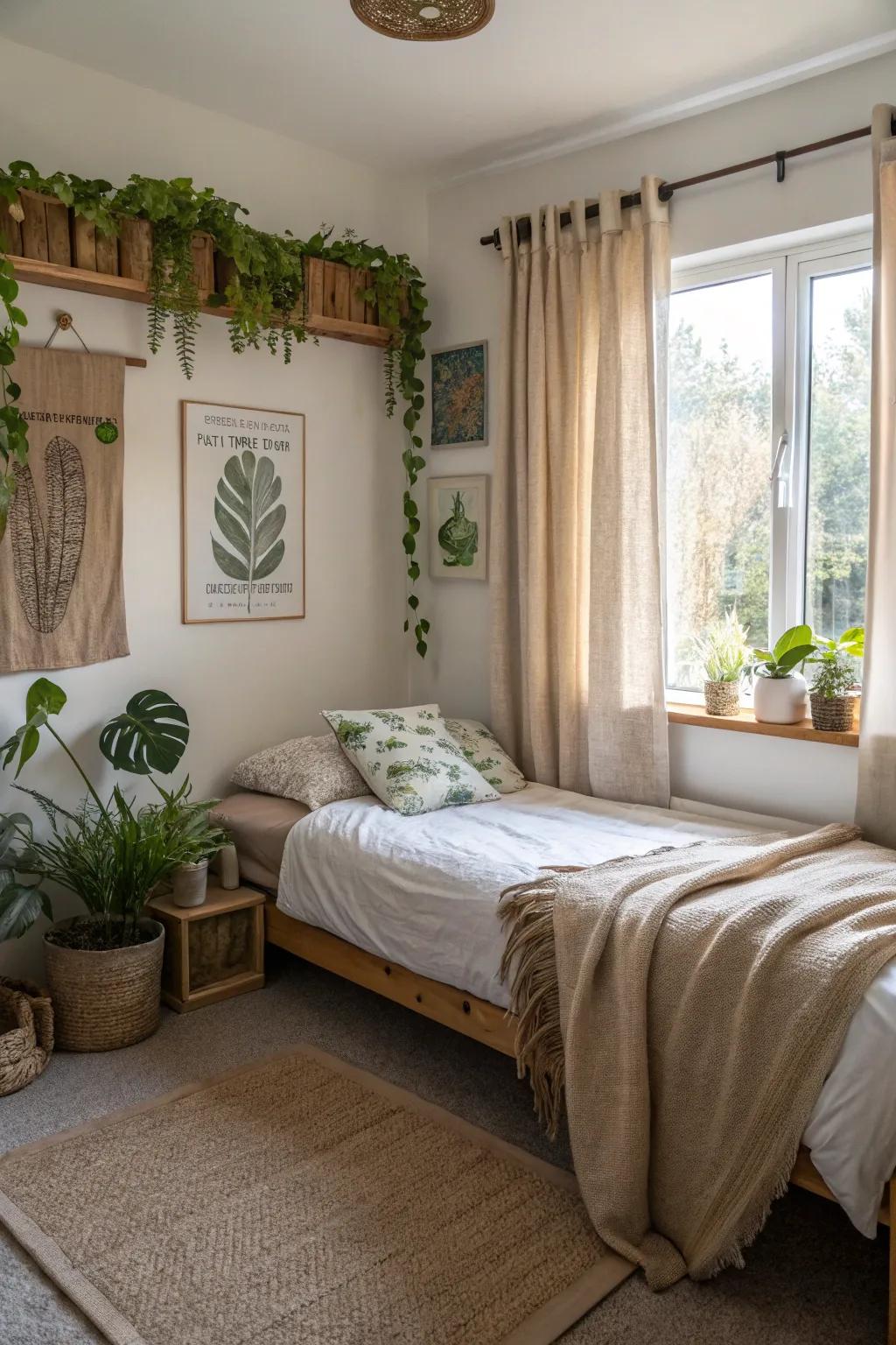 Eco-Conscious drapes merge flair with sustainable living.