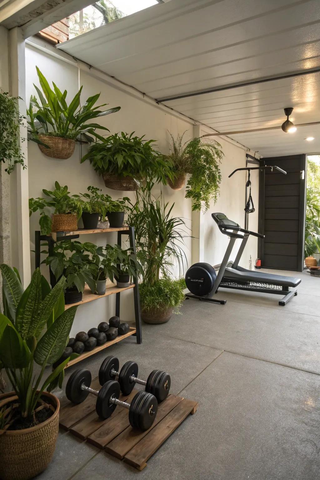 Bring life to your space by using natural elements.