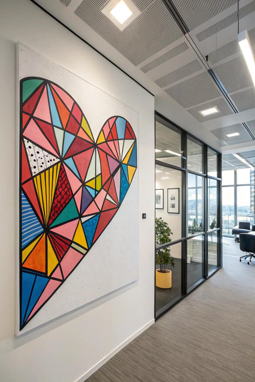 Geometric heart schemes propose a contemporary vanguard.