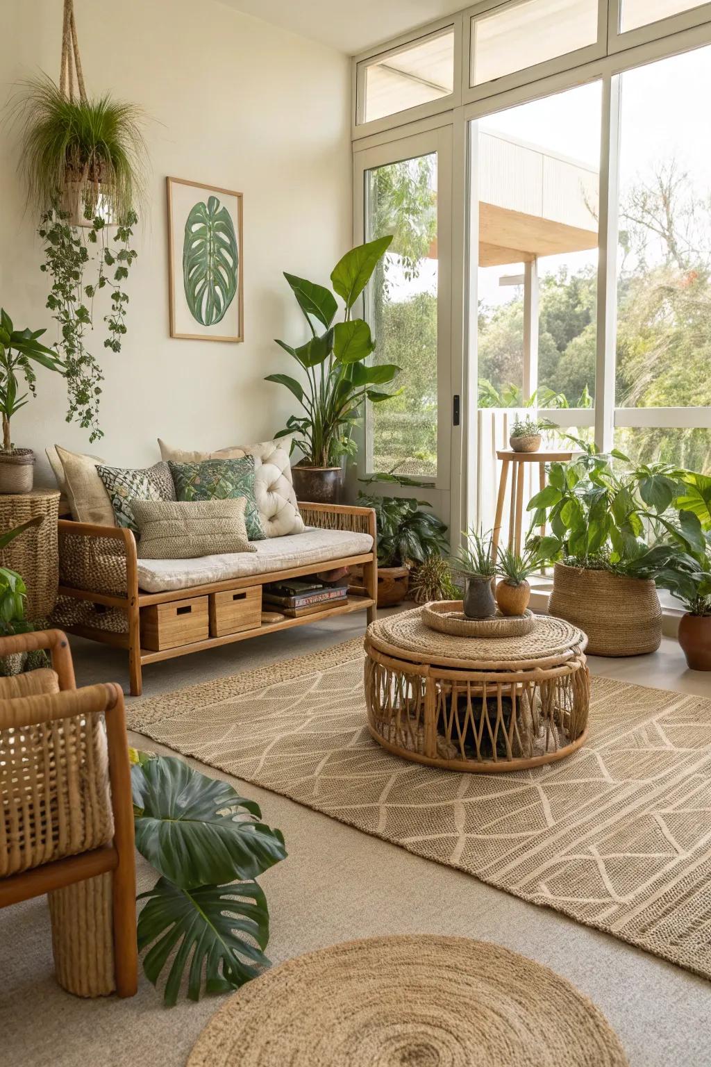 Eco-conscious carpets bring sustainability and style together.