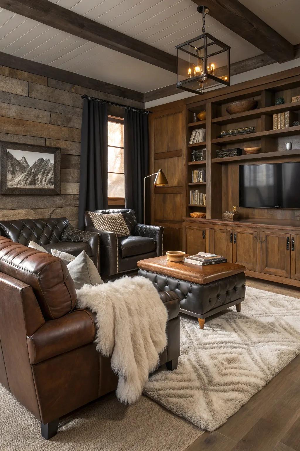 Layering textures creates depth and aesthetic appeal in your decor.