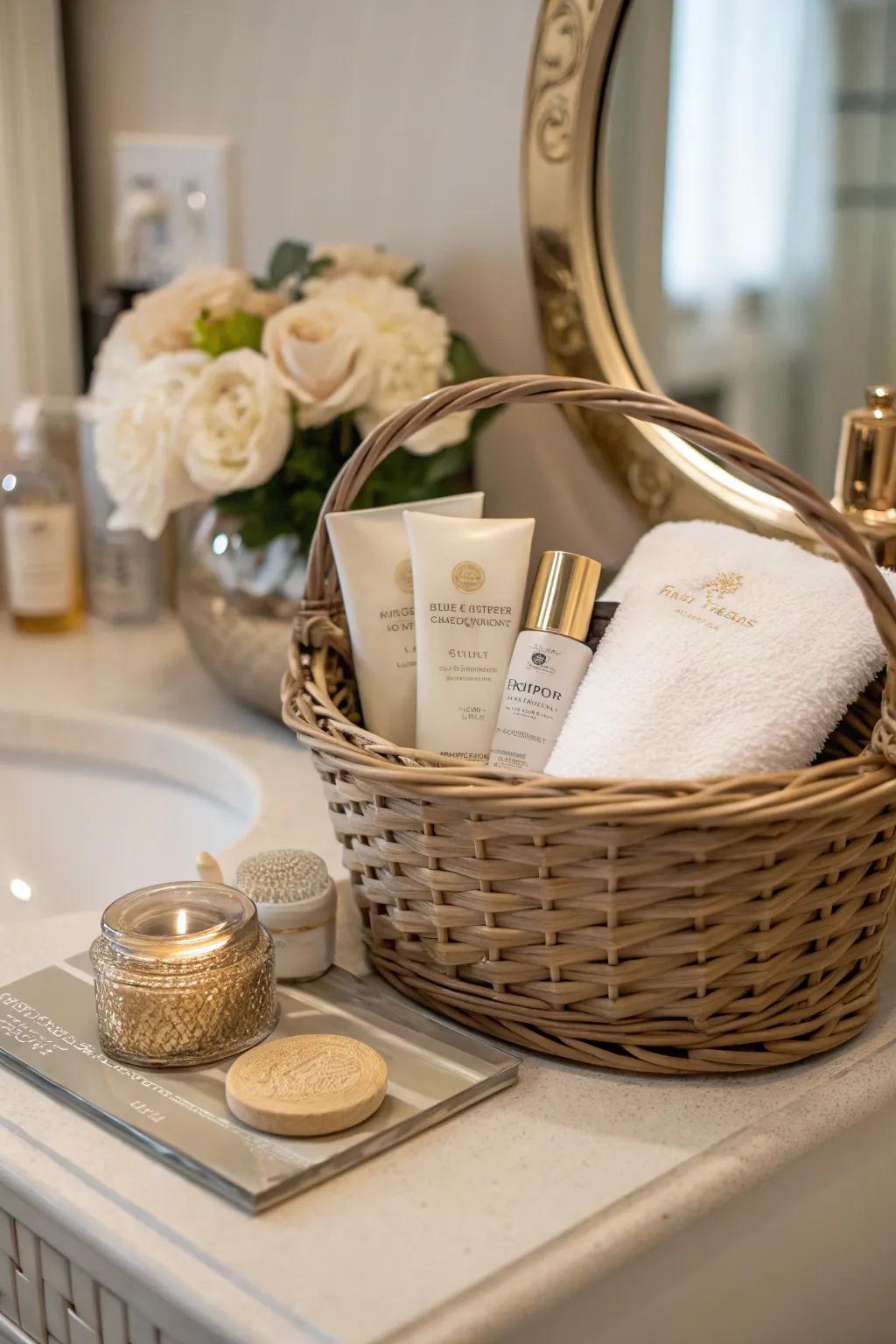 Lavish hand balm offers a touch of pampering and consideration.