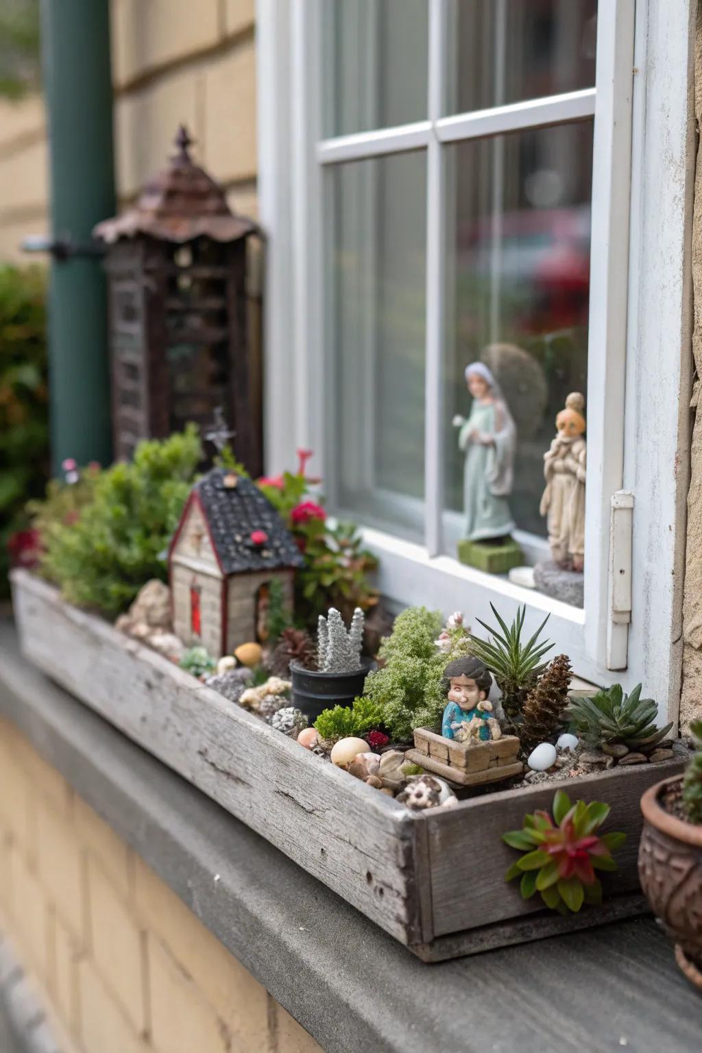 Transform your window box with artful layouts