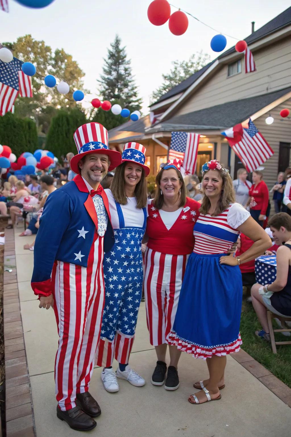 Celebrate in style using a themed attire contest.