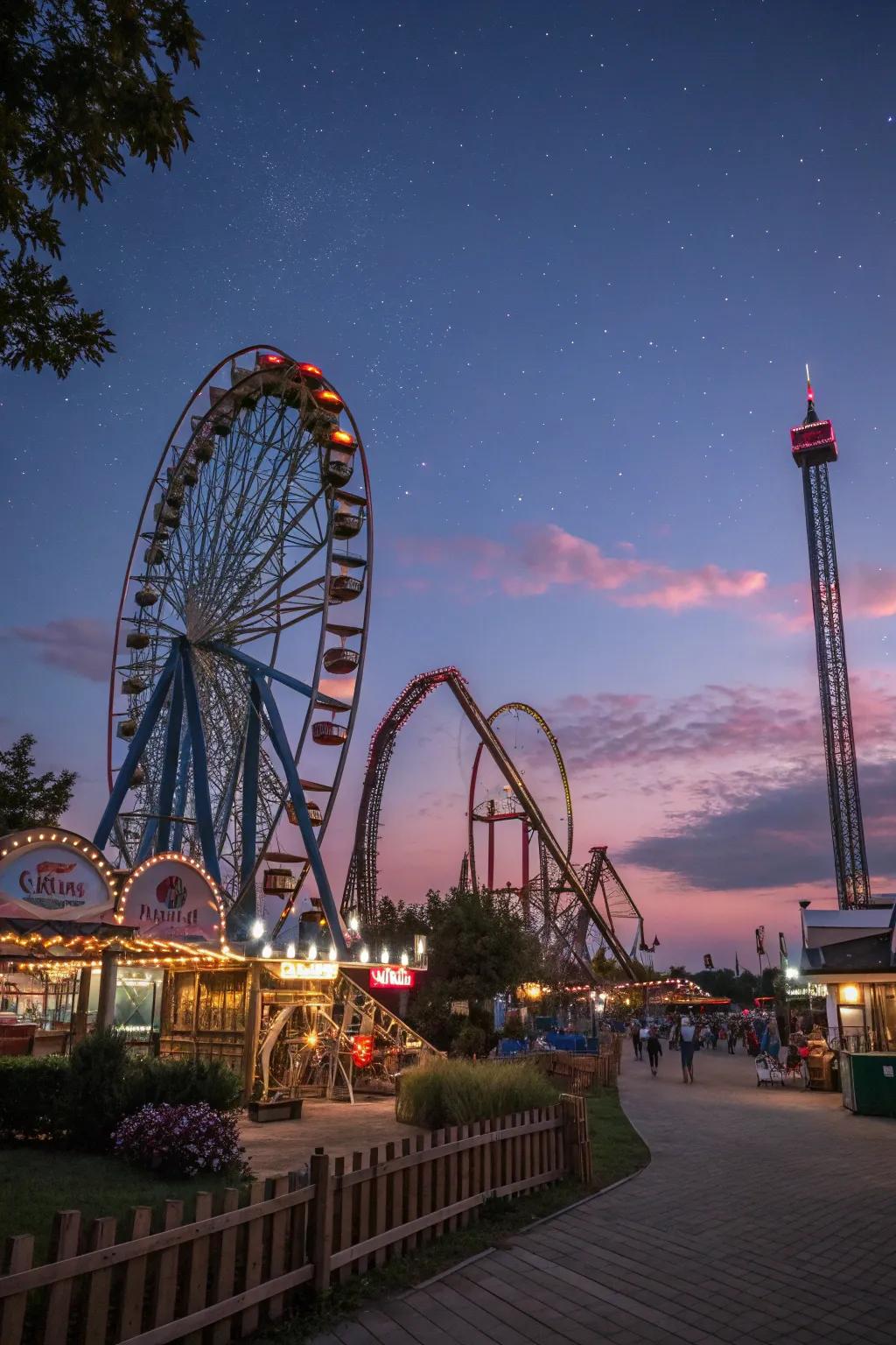 A recreational park delivers joy and exhilaration for all demographics.