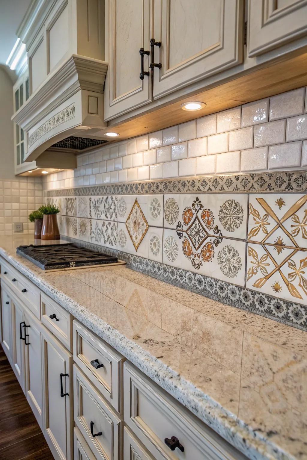 Distinct layouts with Do It Yourself personalized edges.