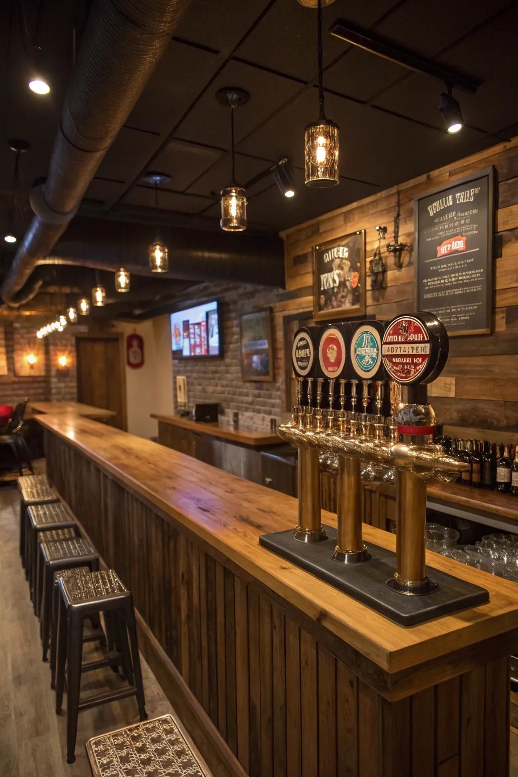Celebrate craft brew with a personalized bar experience.