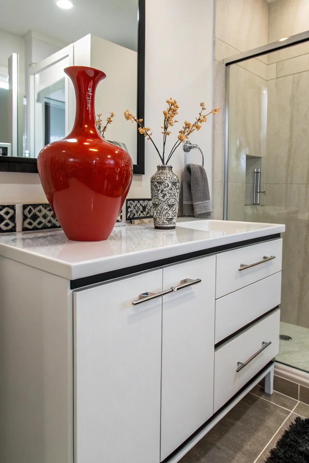 A focal point sets the tone for your bathroom.