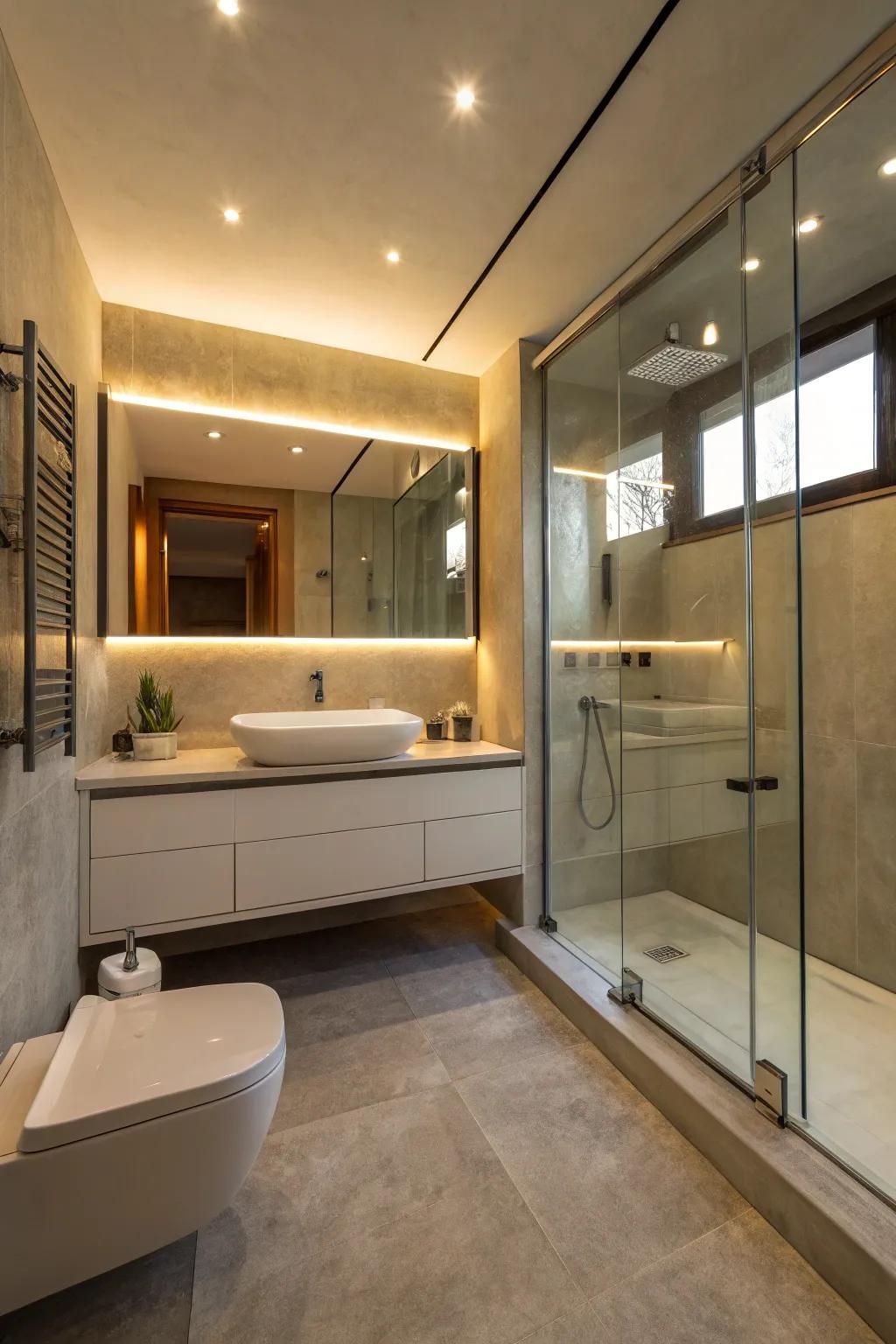 Introduce intrigue with an aqua proof stucco texture.