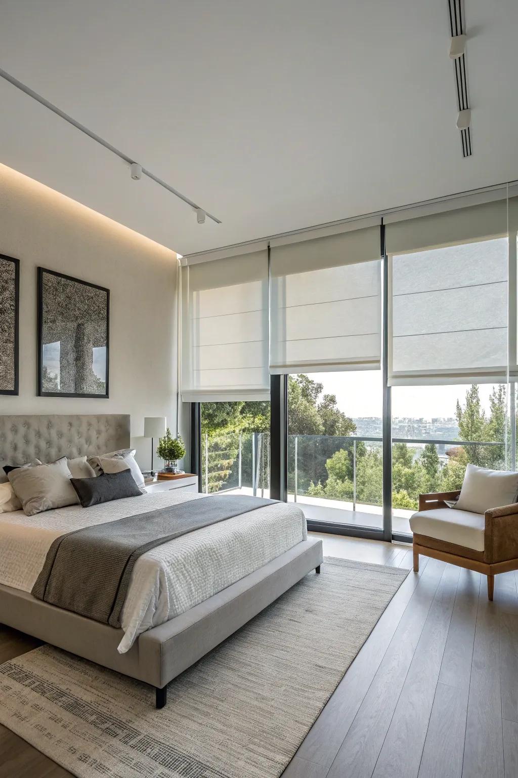 Simple shades deliver simplicity and refinement to your space.