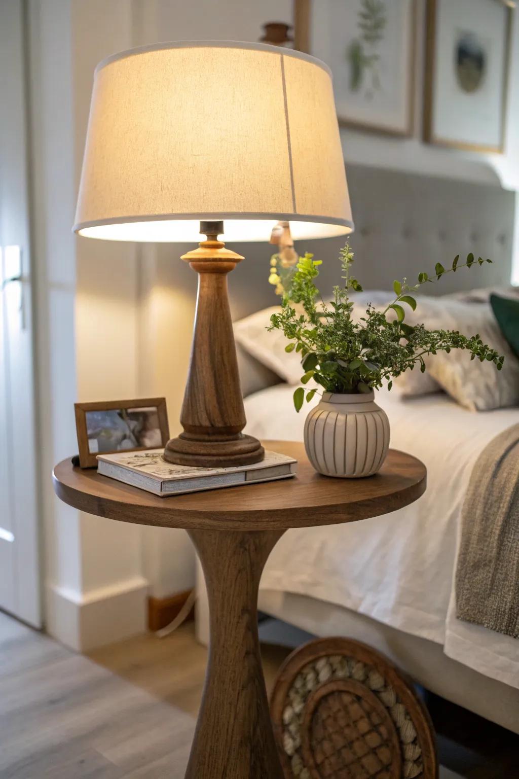 Columns deliver sophistication and practicality.