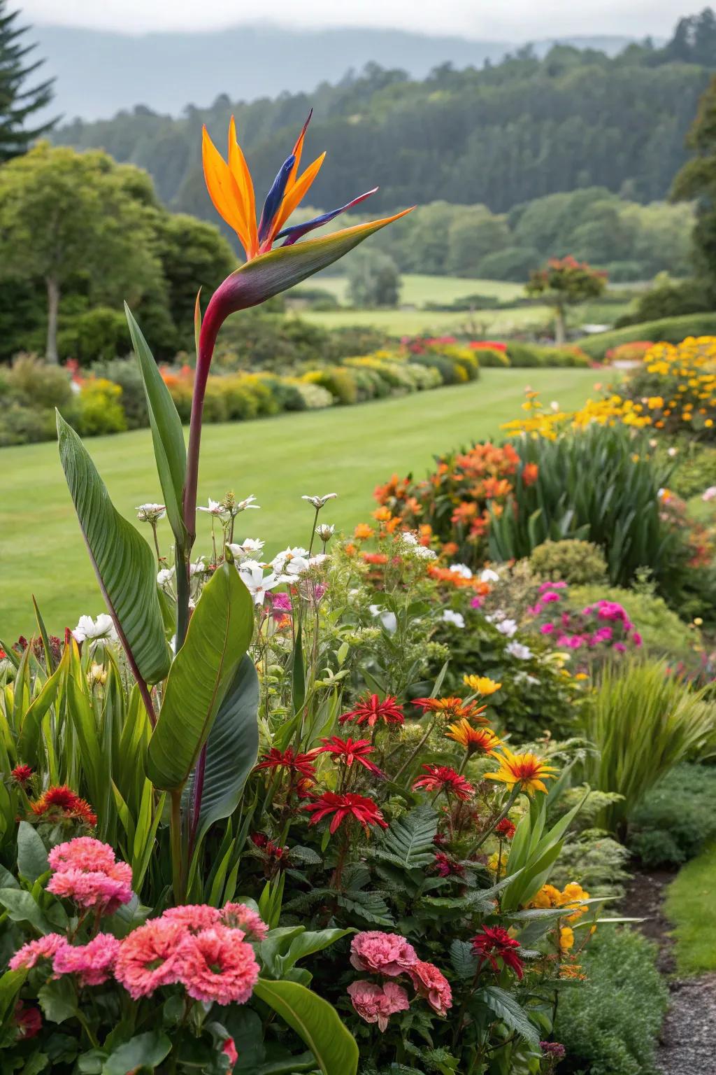 Relish a sprinkle of hue with Bird of Paradise in your garden.