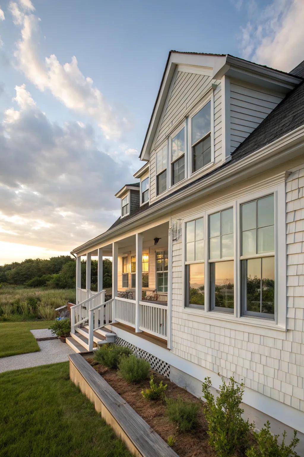 Energy-efficient windows offer style and savings.
