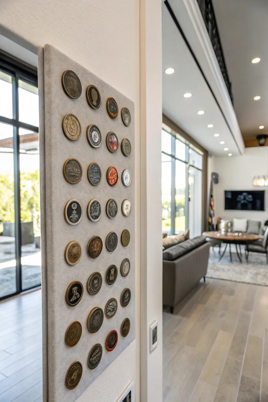 Magnetic boards deliver a contemporary and fun exhibit method.