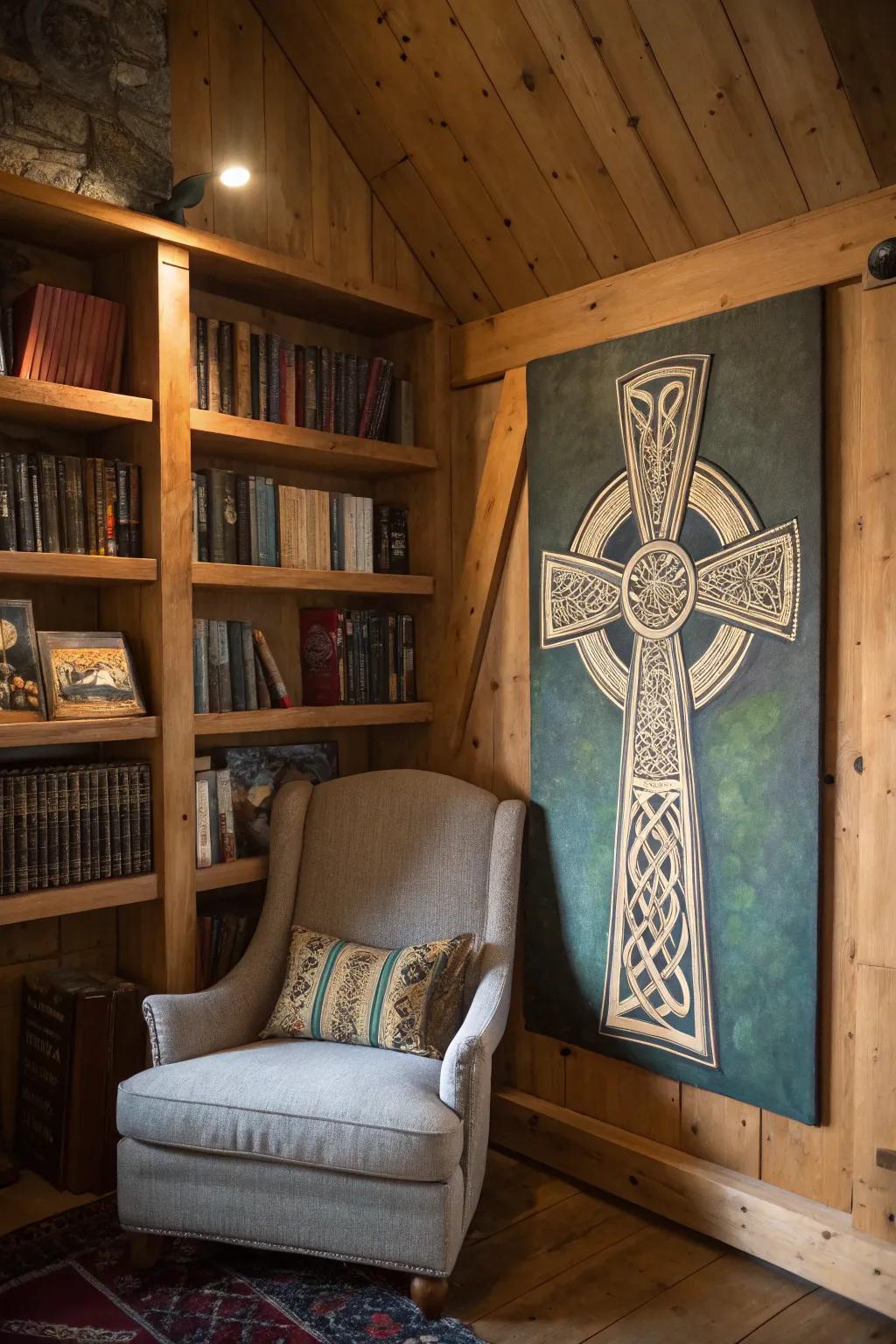 A Keltic Symbol weaves history and faith into your home.