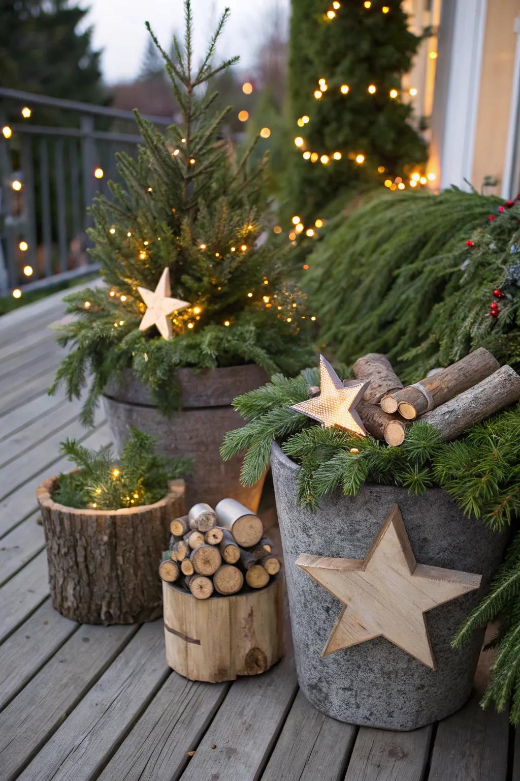 Timber elements contribute an earthy, inherent sentiment to your ornamentation.