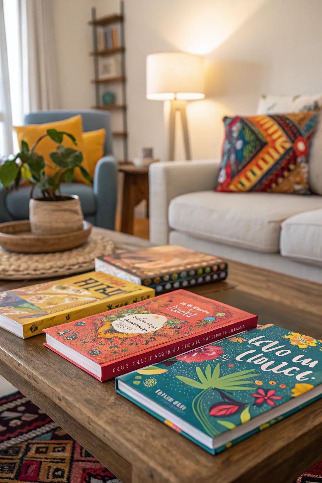 Bright colors append vibrancy and vitality to your décor.