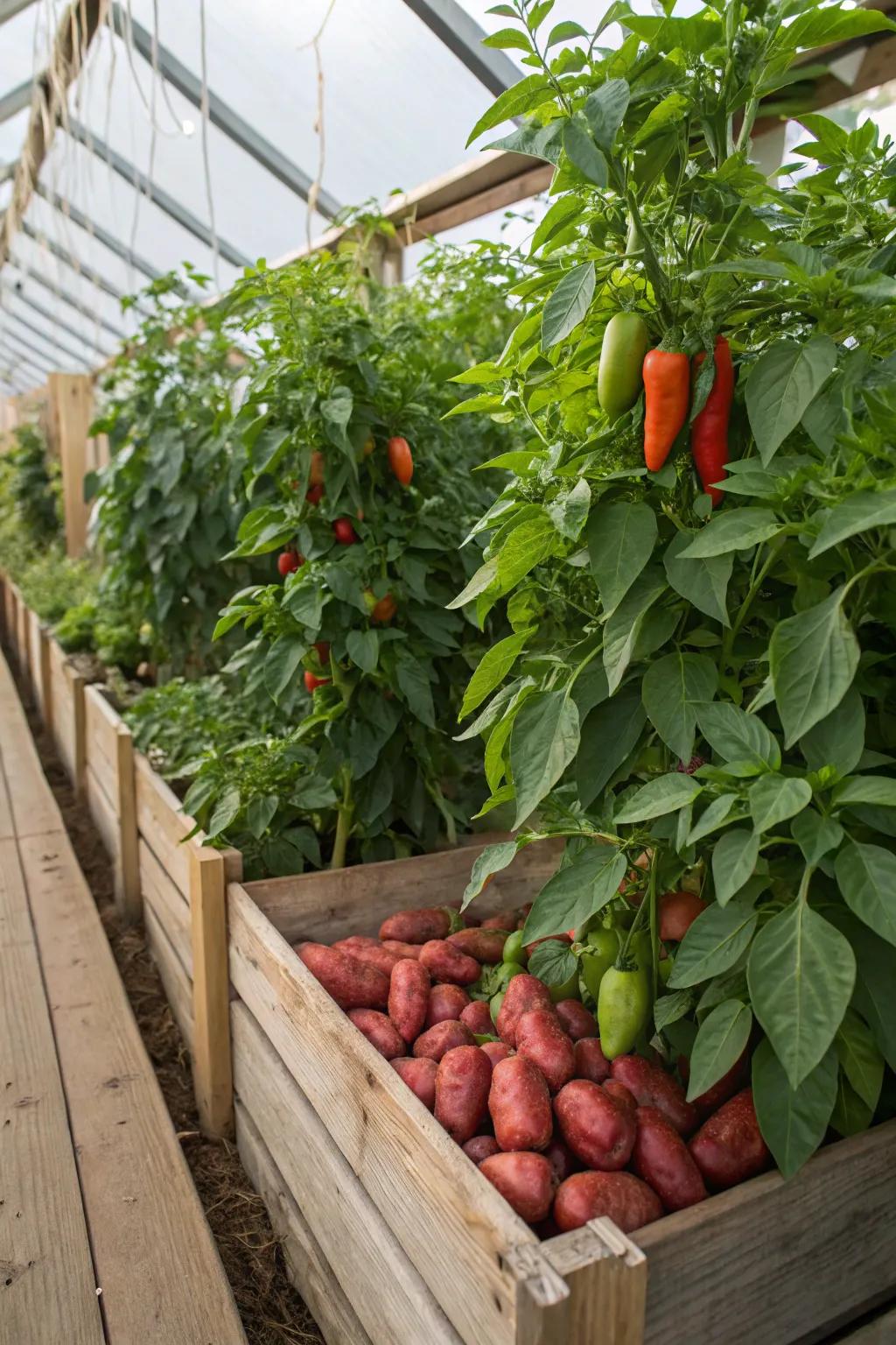 Hot spices and sweet tubers, a durable and protective combination.