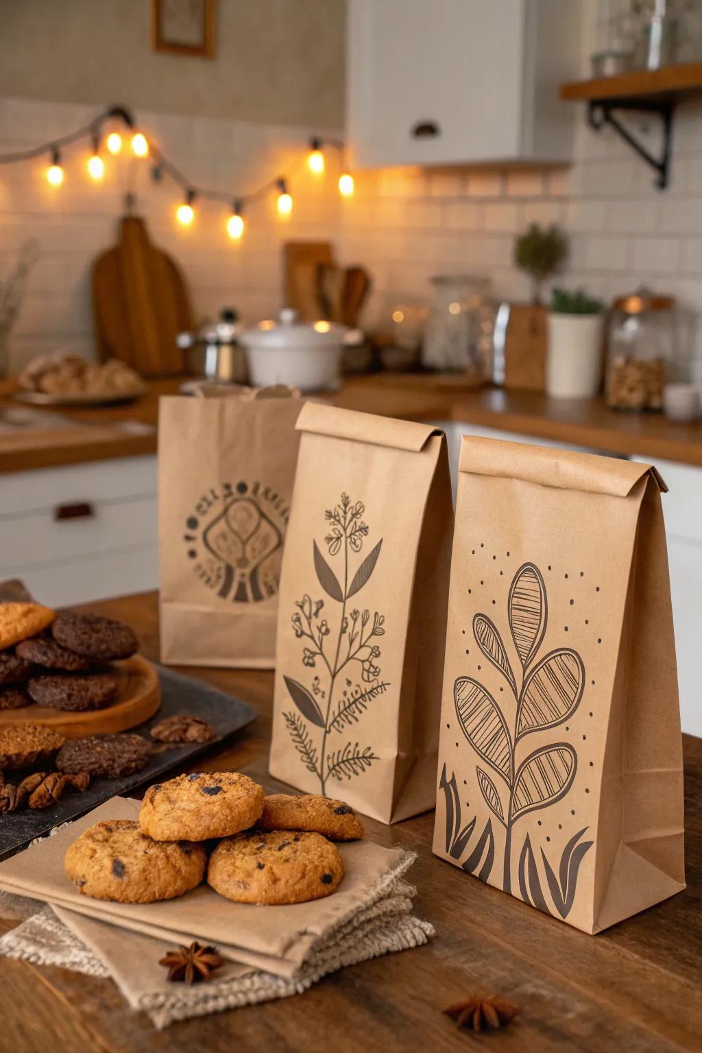 Eco-friendly packaging adds a chic and sustainable touch.