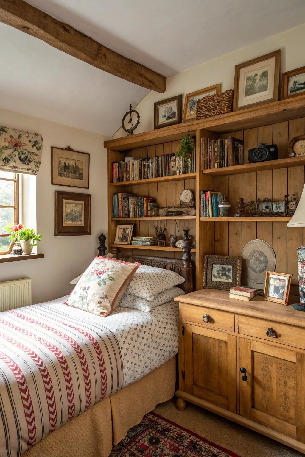 Treasures lend curiosity and convey a personal narrative.