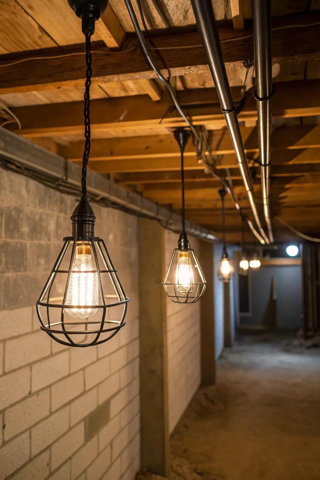 Enhance your space with stylish pendant lights.