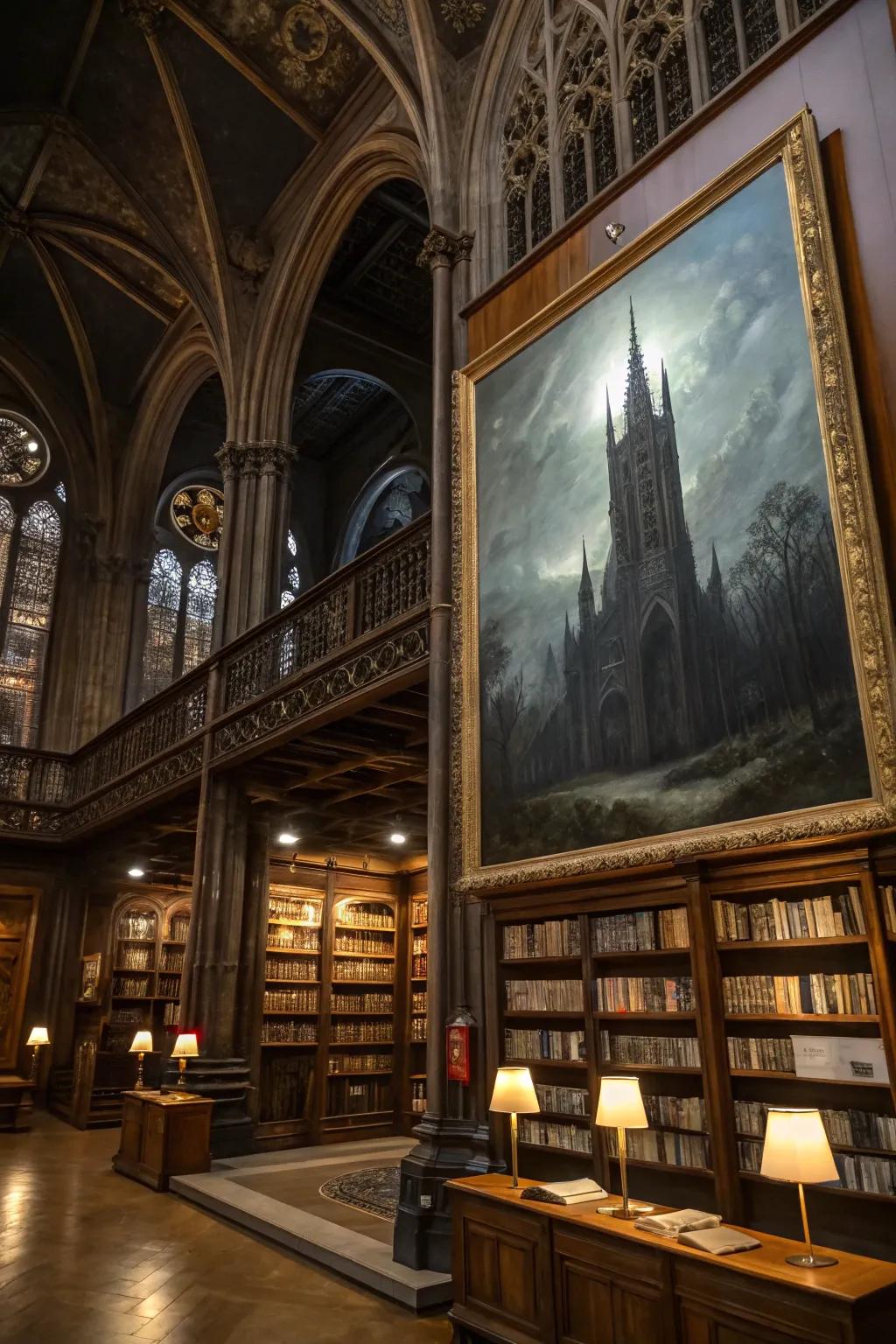 Incorporate sophistication through architecture art