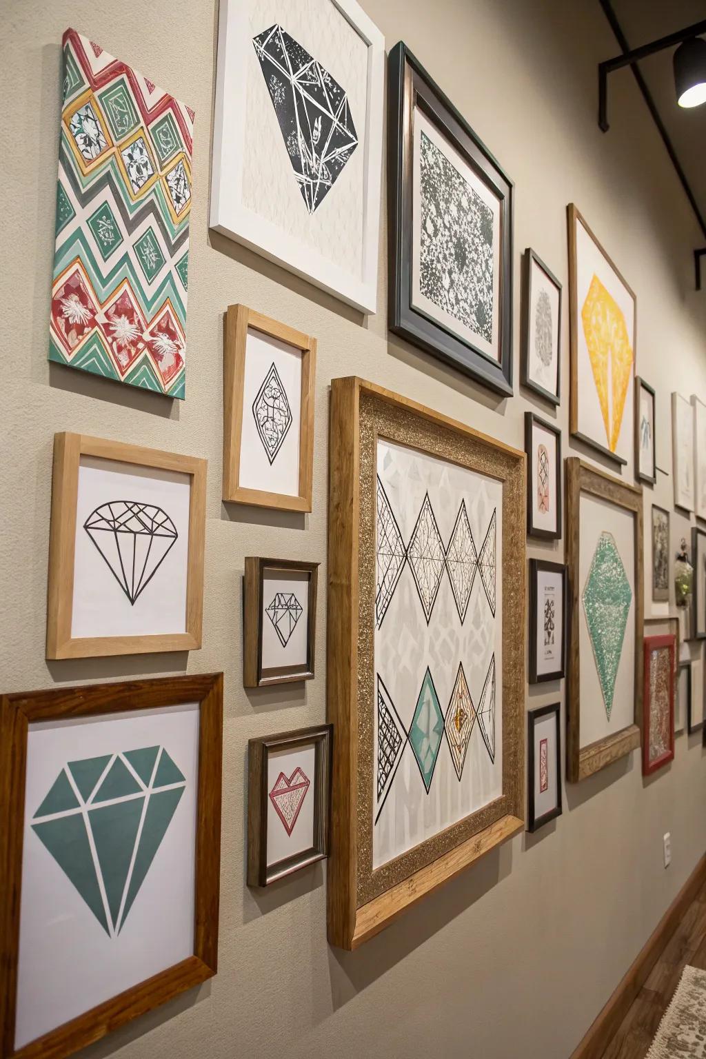 Dynamic style with an eclectic gallery.