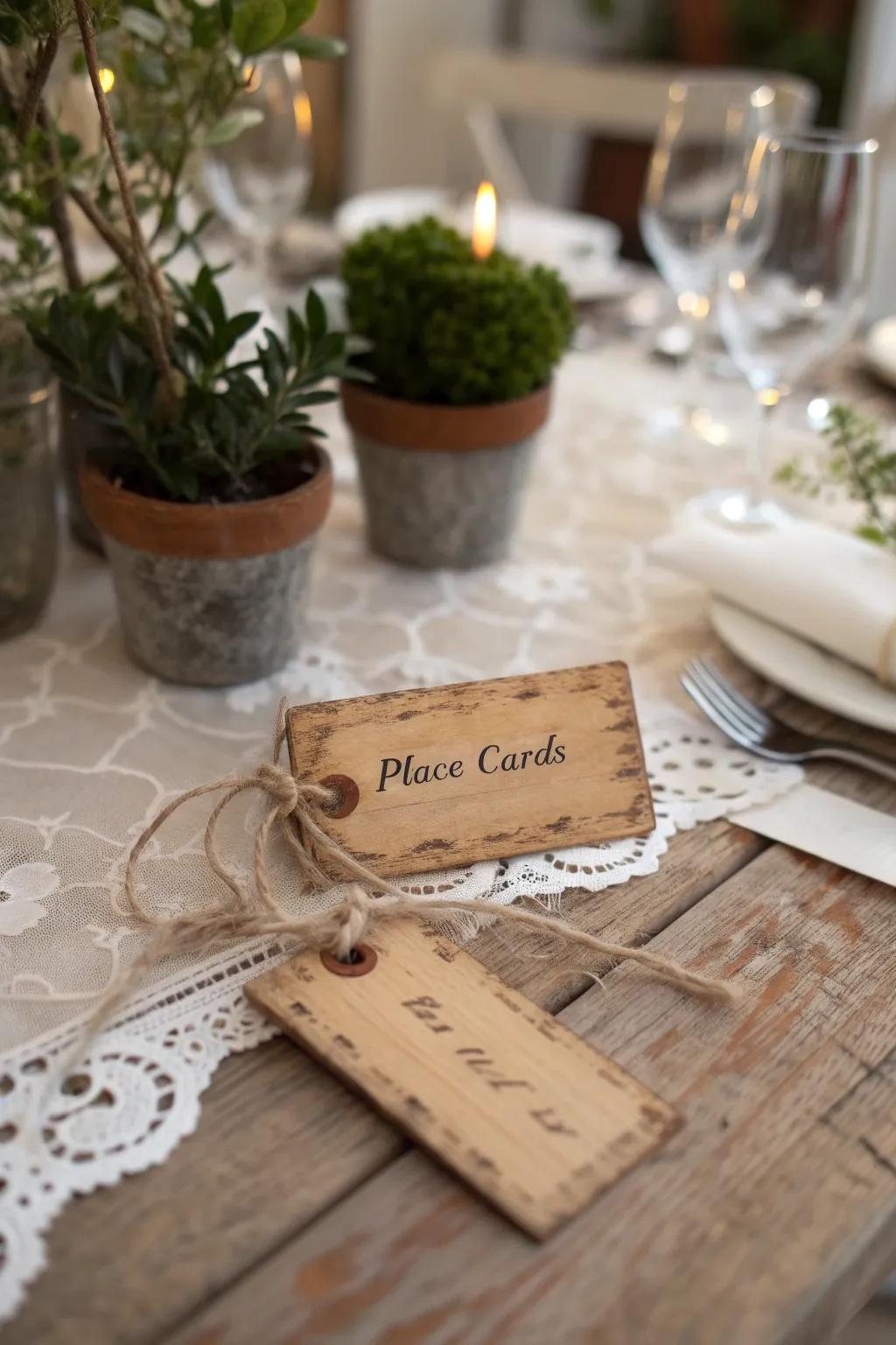 Vintage labels bring a nostalgic charm to your table.