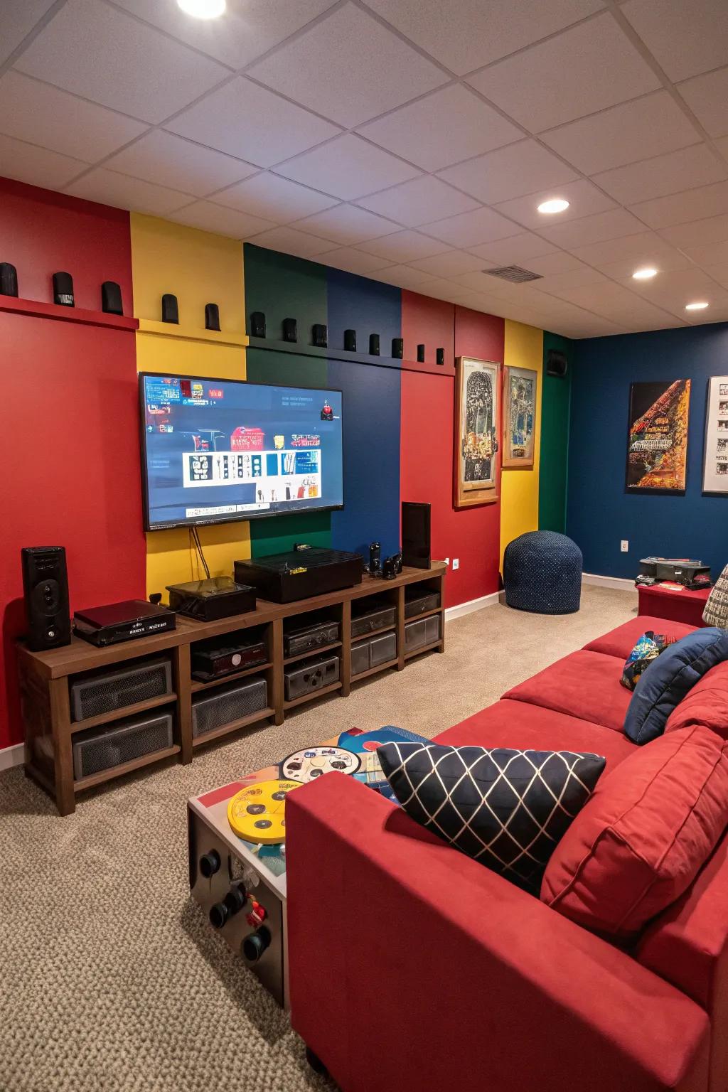 Hue harmony bestows unity to your gaming arrangement.