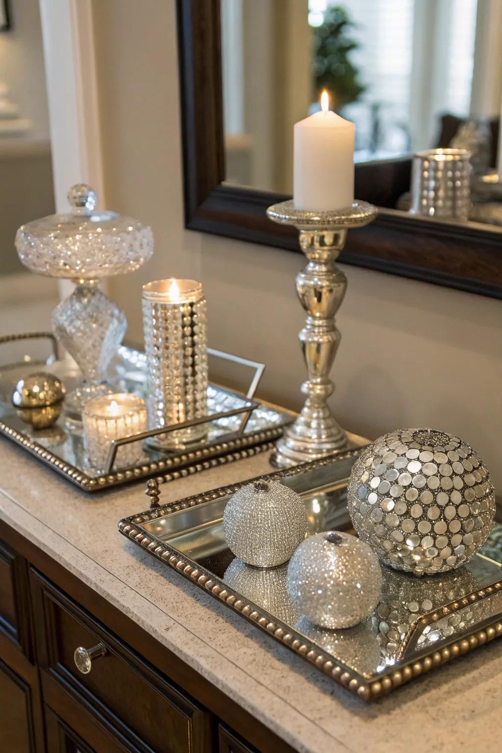 Surfaces that reflect enrich spaces, lifting spirits.