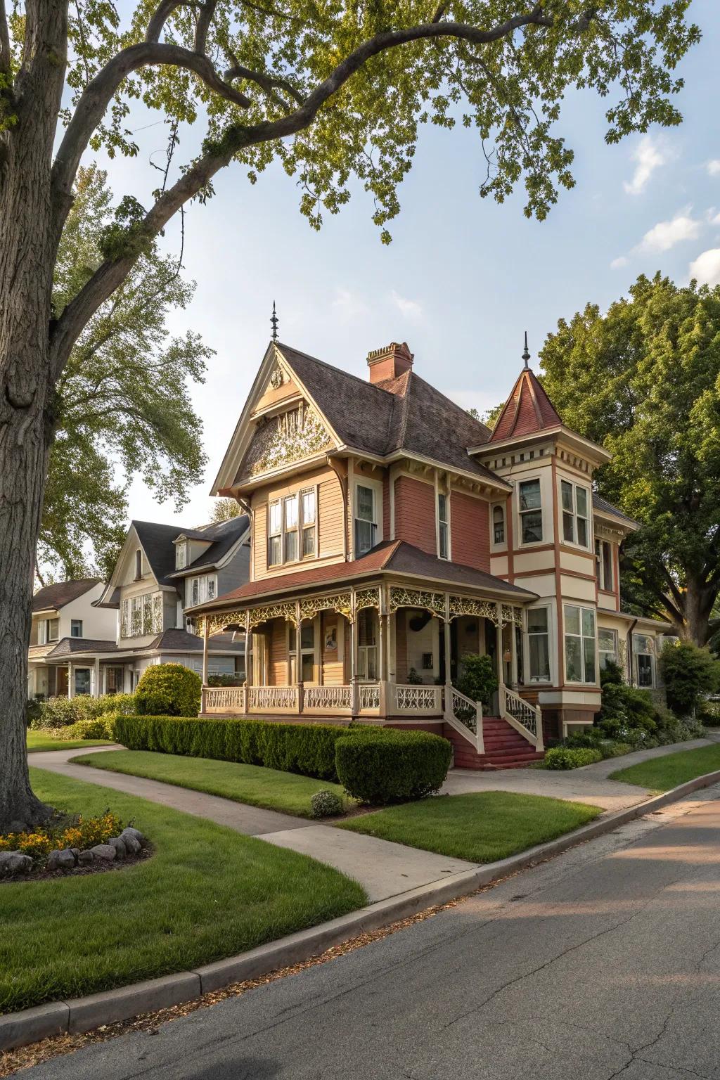 Historical hues add a rich, timeless charm.