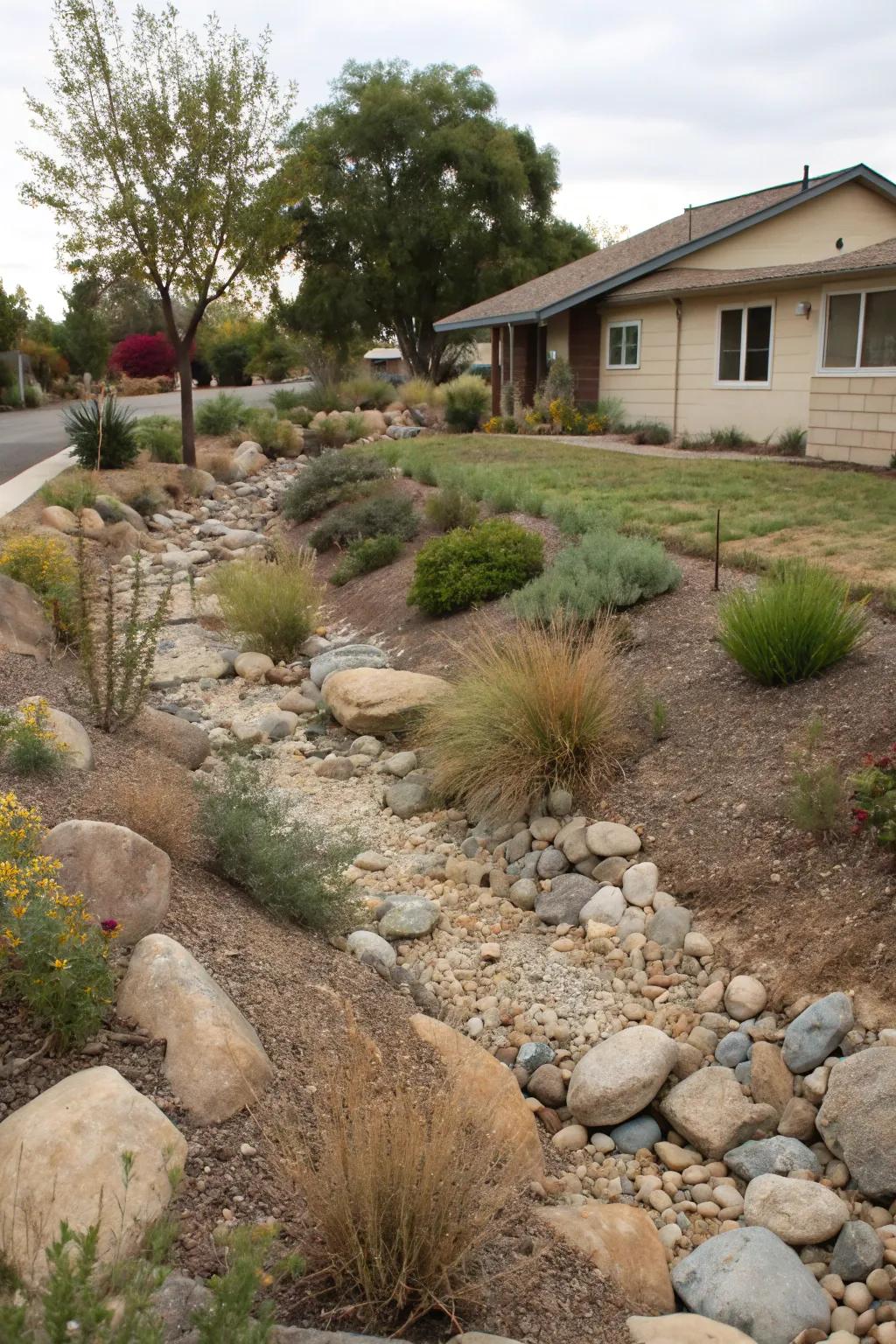 Arid streams offer beauty and usefulness.