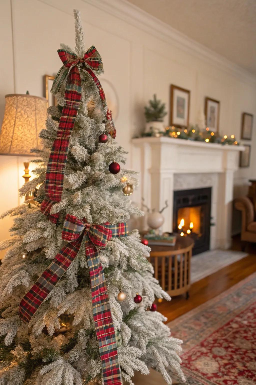 Checked patterns include a traditional, festive sensation.