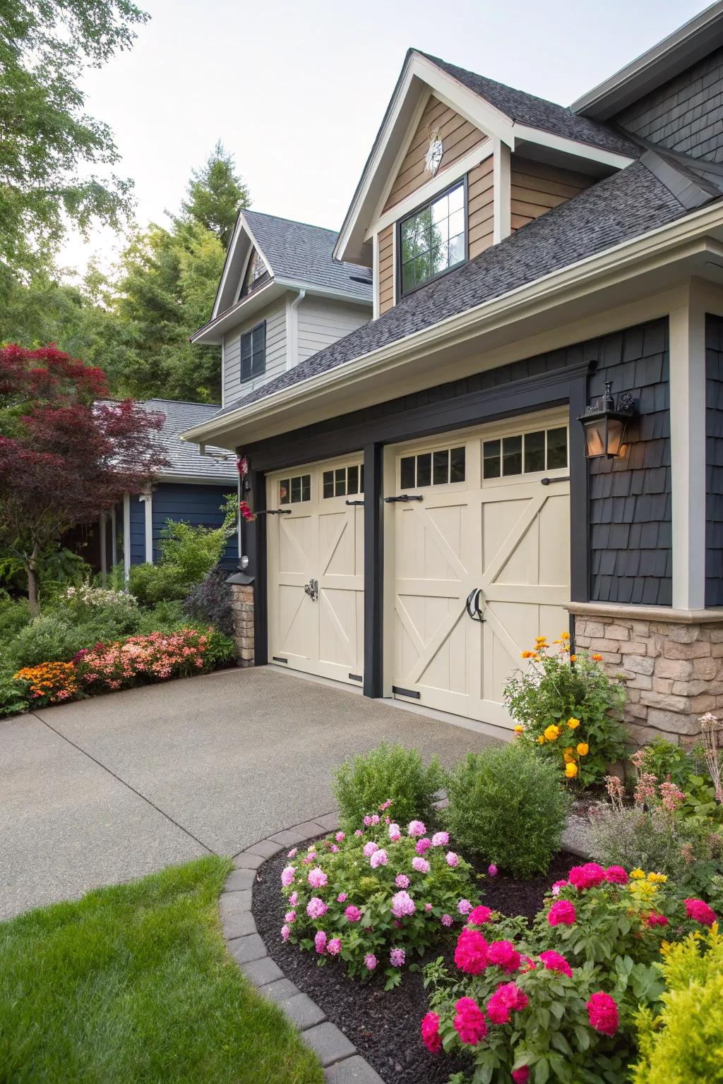 Two-tone designs add depth and personalized creativity to your home's exterior.