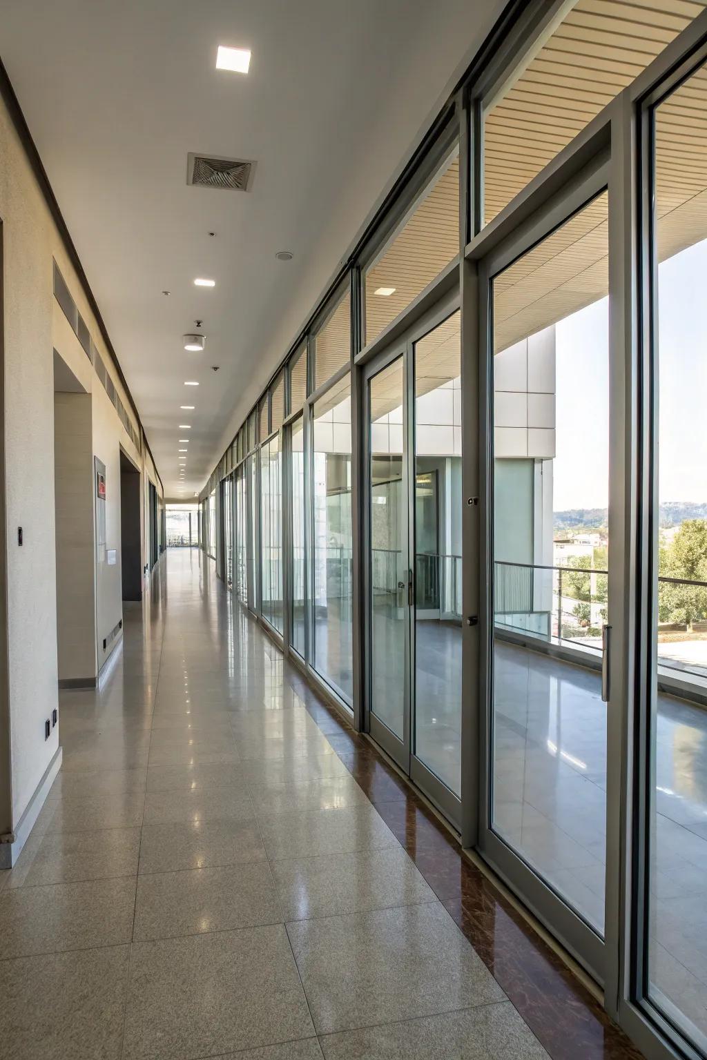 Sliding doors can enhance both functionality and style in your hallway.
