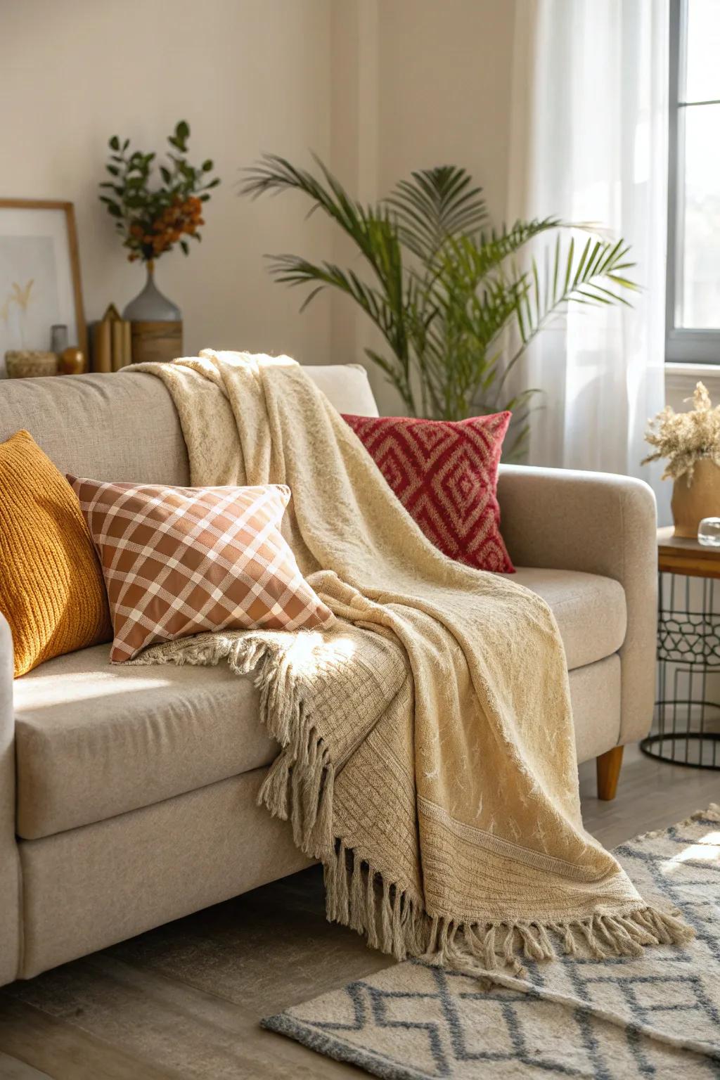 Linens contribute warmth and textural intrigue to any setting.