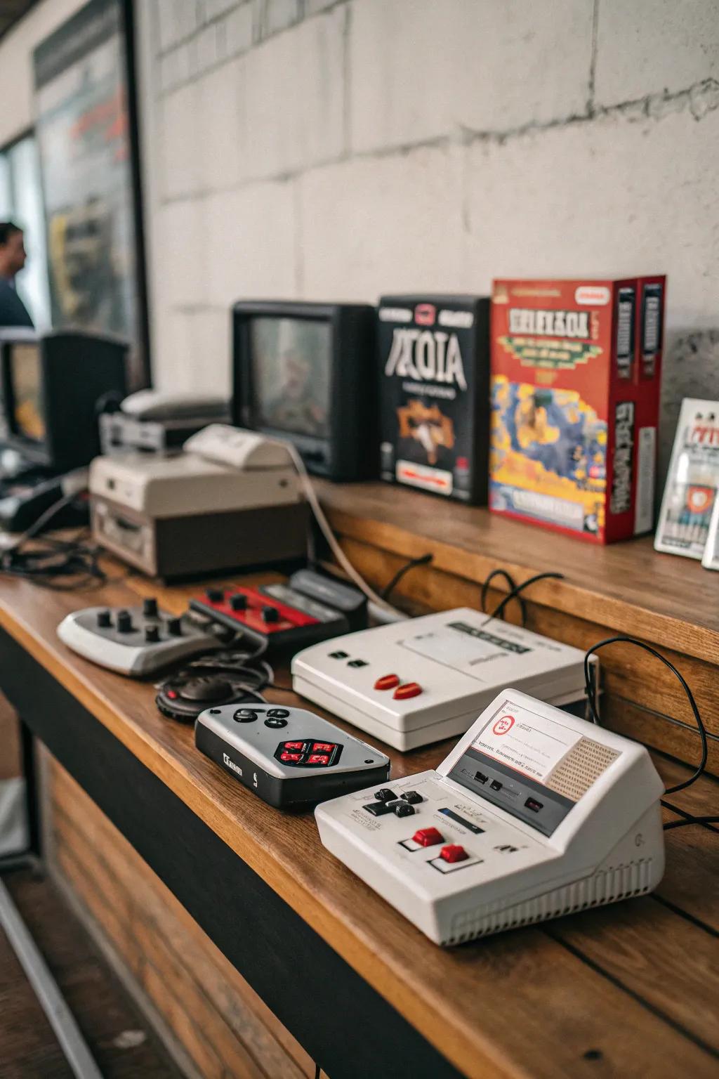 Gaming systems transport attendees back to 90s gaming glory.