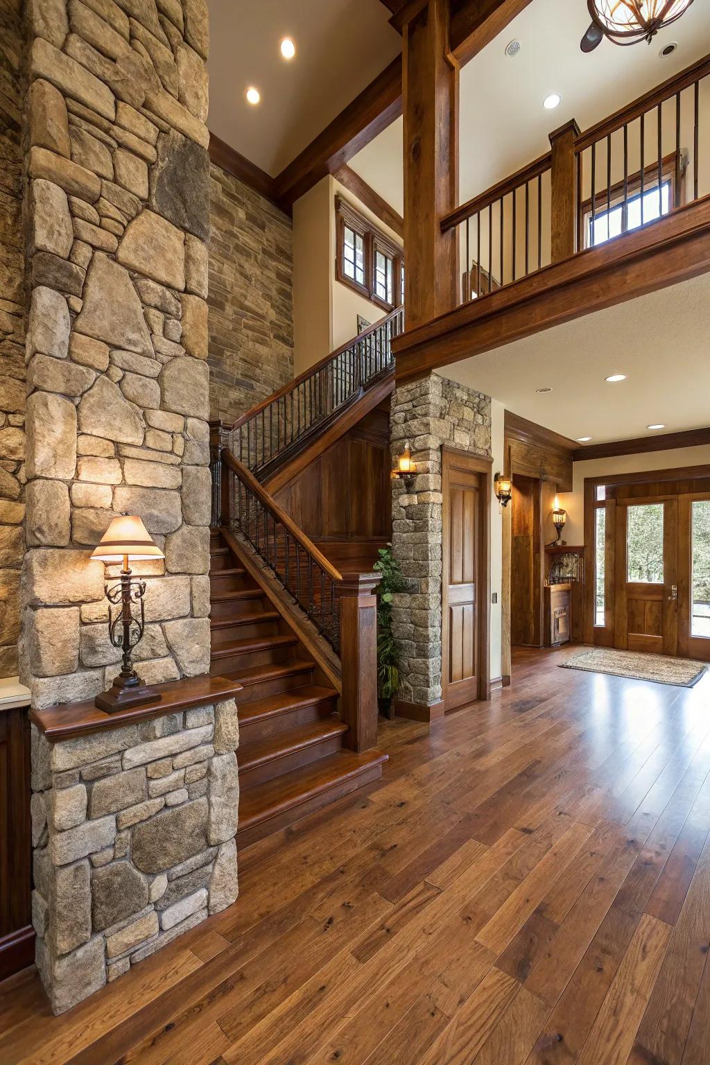 Improve your home's warmth and depth using a variety of textures.
