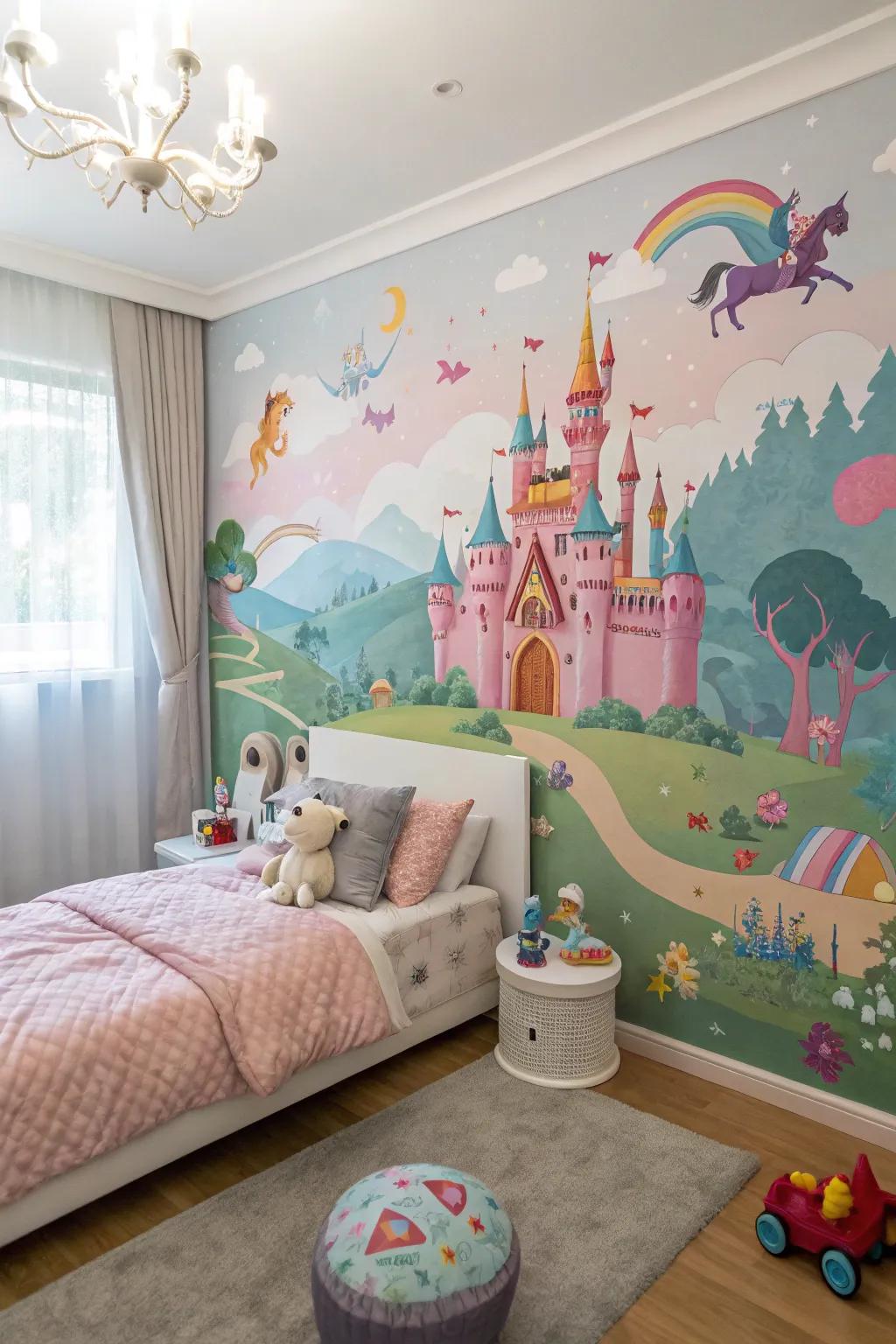 Enchanted story scenes spark storytelling and dreams.