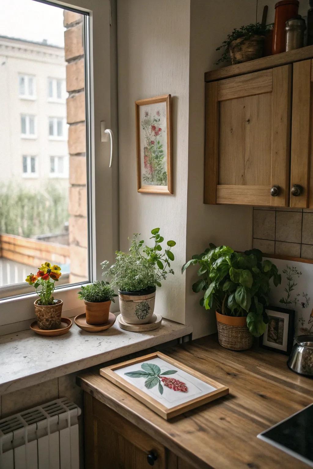 Elegance appends a burst of pigment and ingenuity.