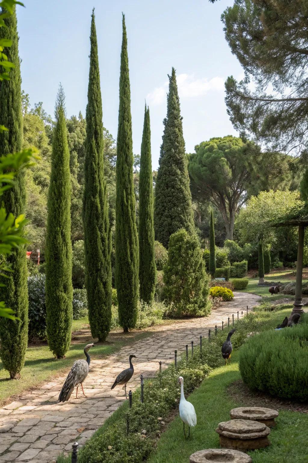Entice wildlife to your garden with Leyland cypress habitats.