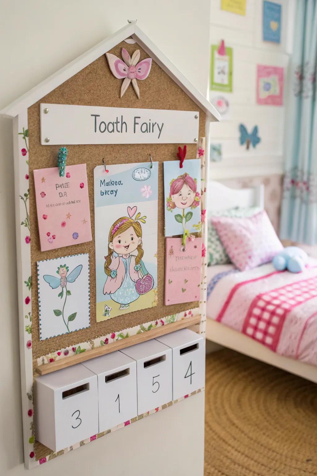 Dispatch your tooth to the Fairy with a special letter.