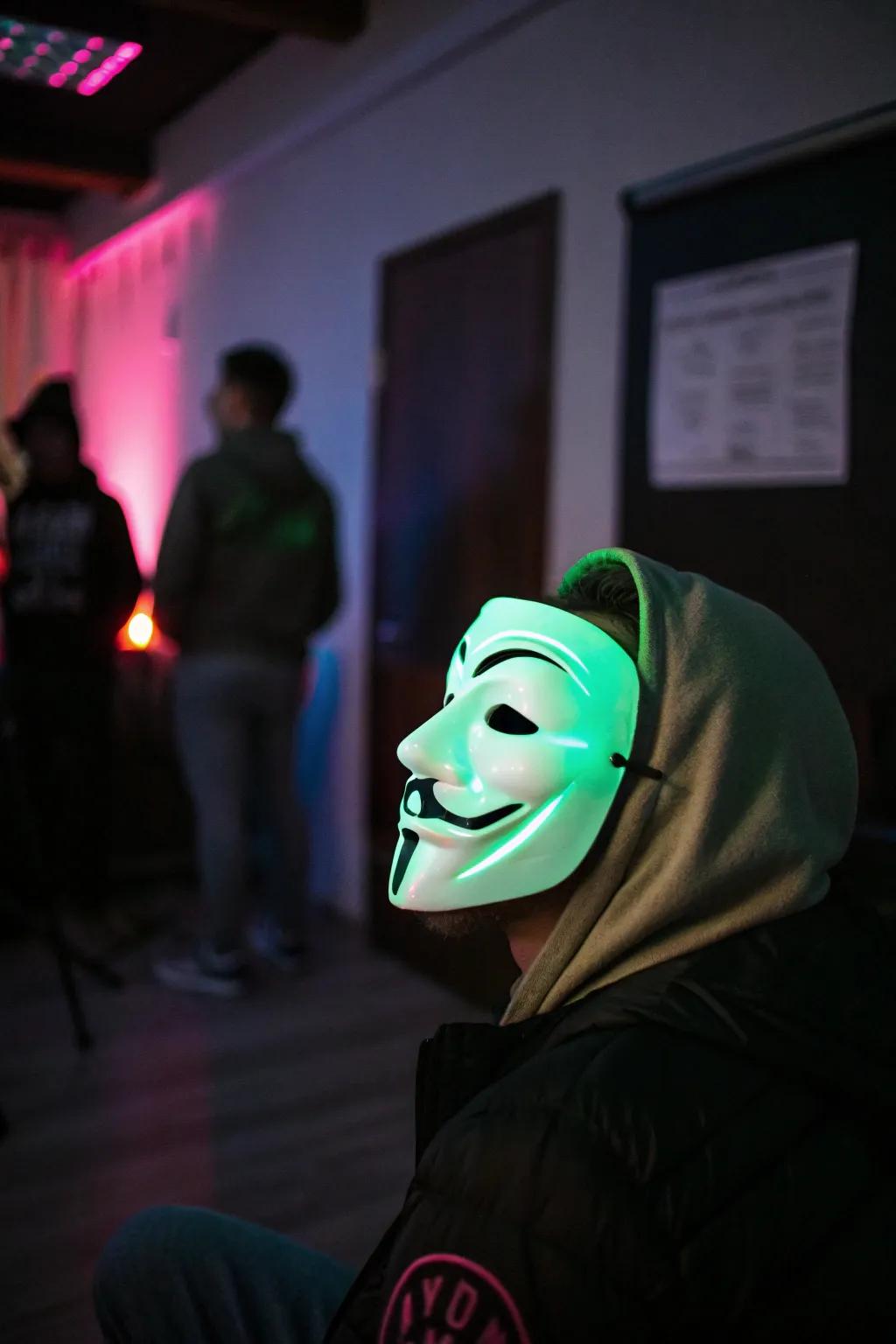 Shine-in-the-dark layouts fashion a supernatural, captivating appearance.